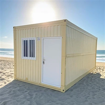 Contenedor de casa plegable